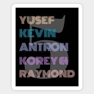 Exonerated five the central park 5 case yusef Kevin antron korey and raymond Sticker